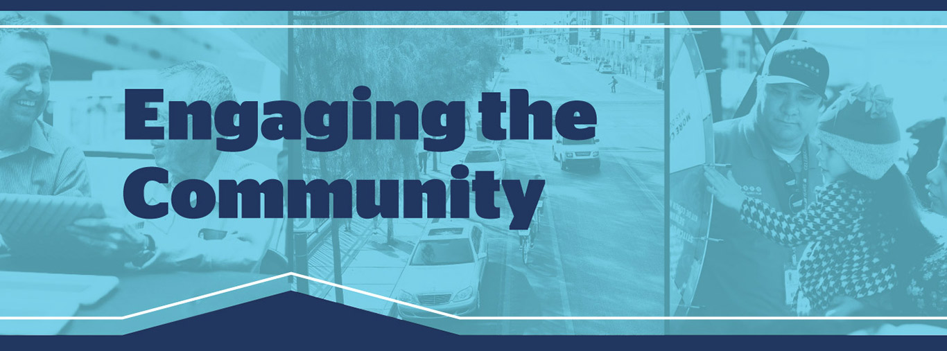 engage-banner Engaging the community
