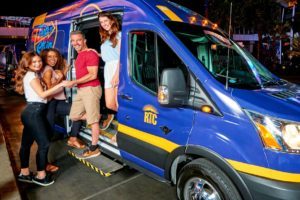 Trip-to-Strip-with-tourists-boarding-300×200 Group of Friends Exiting Rideshare